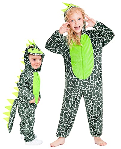 IKALI Dinosaurier Kostüm für Baby, Kinder Hooded Drachen Strampler Overall 3-4 Jahre IKALI Dinosaurier Kostüm für Baby, Kinder Hooded Drachen Strampler Overall 3-4 Jahre von IKALI