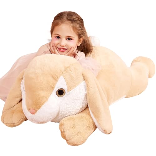 IKASA Groß Hase Stofftier Riesen Kuscheltier,78cm Gross Plüschtier Süße Riesige Flauschige Weich Jumbo Plüsch Spielzeug,Geschenk für Kinder IKASA Groß Hase Stofftier Riesen Kuscheltier,78cm Gross Plüschtier Süße Riesige Flauschige Weich Jumbo Plüsch Spielzeug,Geschenk für Kinder von IKASA