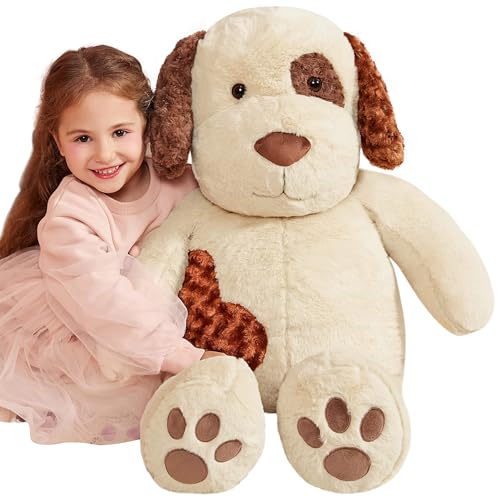 IKASA Groß Hund Kuscheltier Riesen Stofftier,78cm Welpe Gross Plüschtier Riesige Plüsch Spielzeug Flauschige Jumbo Stofftiere,Geschenk für Kinder IKASA Groß Hund Kuscheltier Riesen Stofftier,78cm Welpe Gross Plüschtier Riesige Plüsch Spielzeug Flauschige Jumbo Stofftiere,Geschenk für Kinder von IKASA
