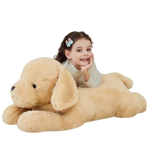 IKASA Groß Hund Labradoodle Kuscheltier Riesen Stofftier,78cm Gross Plüschtier Riesige Plüsch Spielzeug Jumbo Plüschtiere,Geschenk für Kinder IKASA Groß Hund Labradoodle Kuscheltier Riesen Stofftier,78cm Gross Plüschtier Riesige Plüsch Spielzeug Jumbo Plüschtiere,Geschenk für Kinder von IKASA