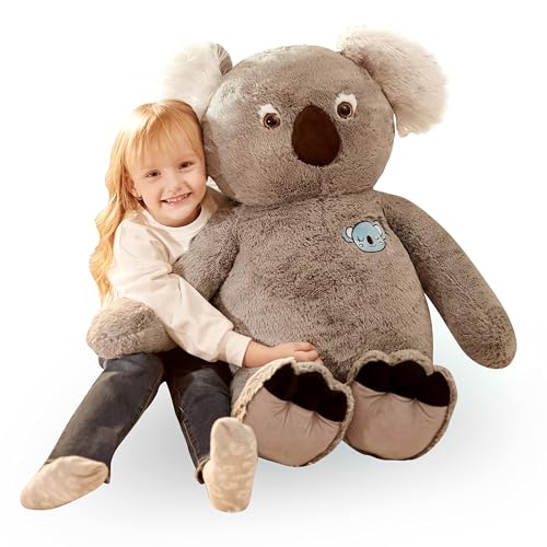 IKASA Große Koala Stofftier Riesenkoala Plüschtiere,78cm Gross Kuscheltier Süßes Riesiges Plüschtiere Plüsch Jumbo Stofftiere,Geschenk für Kinder von IKASA