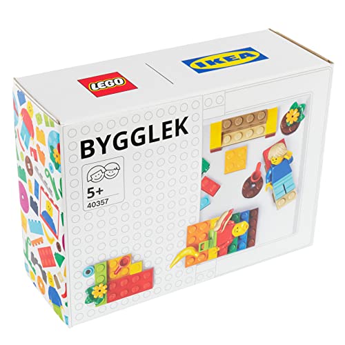 Ikea BYGGLEK 201-teiliges LEGO® Brick Set mit Figuren, gemischte Farben, 204.368.88 von Ikea