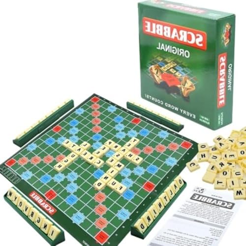 Scrabble Original Pädagogische Puzzlespiele – Brettspiel Für Die Ganze Familie Für Kinder & Erwachsene ﻿ (1 Stück) von ILESTDG