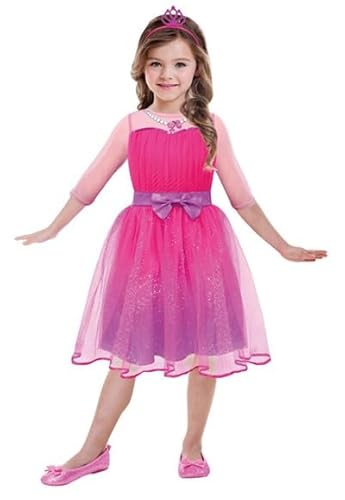 ILS I LOVE SHOPPING Barbie Prinzessin Kostüm Gr. 3-5 Jahre. H. 104 cm von ILS I LOVE SHOPPING