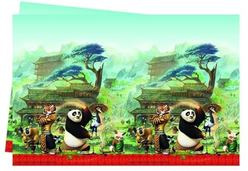 Tischdecke aus Kunststoff, 120 x 180 cm, Kung Fu Panda von ILS I LOVE SHOPPING