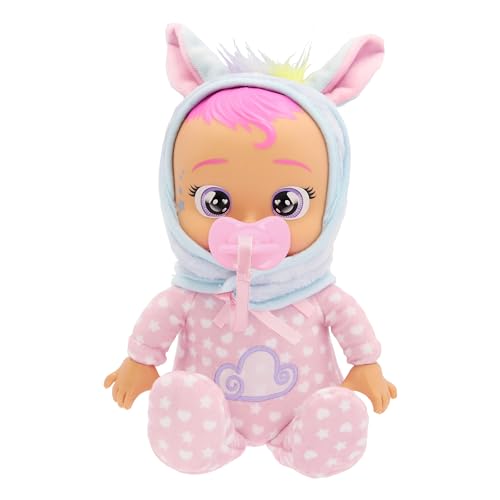 CRY Babies Tiny Cuddles Newborn Jenna, im süßen Pegasus-Pyjama, sie kann Sich hinsetzen und echte Tränen, Spielzeug und Geschenk für Kinder ab 18 Monaten CRY Babies Tiny Cuddles Newborn Jenna, im süßen Pegasus-Pyjama, sie kann Sich hinsetzen und echte Tränen, Spielzeug und Geschenk für Kinder ab 18 Monaten von IMC TOYS CRY BABIES