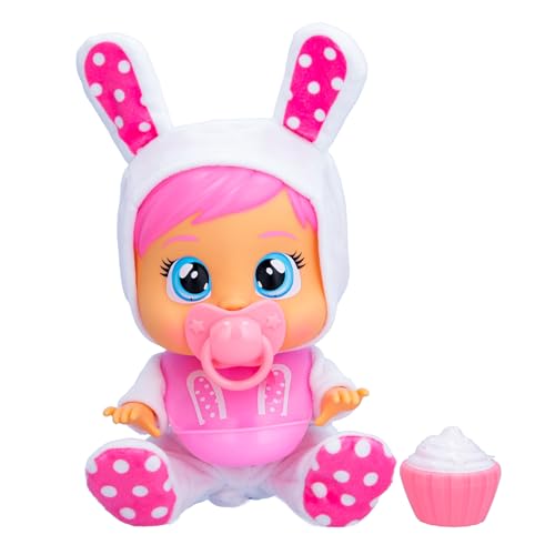 Cry Babies Loving Care Coney, Interaktive Puppe, die echte Tränen weint, einen Pyjama trägt und 3 Accessoires enthält, Spielzeug und Geschenk für Mädchen und Jungenab 18 Monaten Cry Babies Loving Care Coney, Interaktive Puppe, die echte Tränen weint, einen Pyjama trägt und 3 Accessoires enthält, Spielzeug und Geschenk für Mädchen und Jungenab 18 Monaten von IMC TOYS CRY BABIES