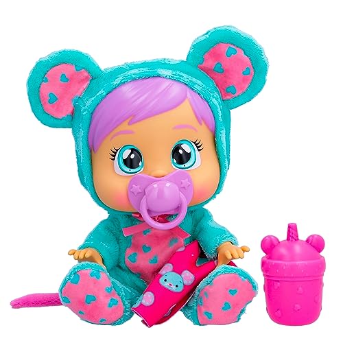Cry Babies Loving Care Lala, Interaktive Puppe, die echte Tränen weint, einen Pyjama trägt und 3 Accessoires enthält, Spielzeug und Geschenk für Mädchen und Jungenab 18 Monaten Cry Babies Loving Care Lala, Interaktive Puppe, die echte Tränen weint, einen Pyjama trägt und 3 Accessoires enthält, Spielzeug und Geschenk für Mädchen und Jungenab 18 Monaten von IMC TOYS CRY BABIES