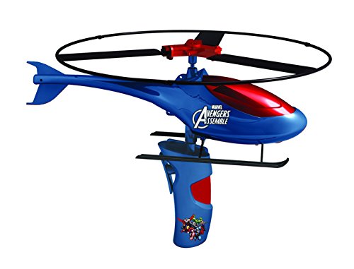 Avengers 390034AV1 Marvel The Hubschrauber, blau, Einheitsgröße von IMC Toys