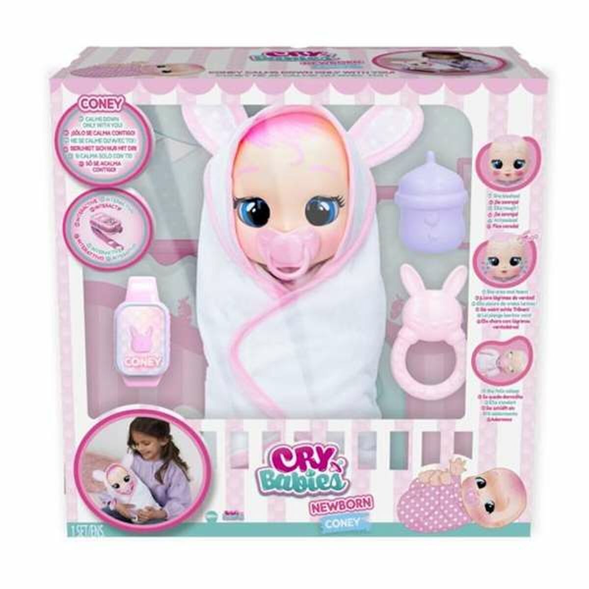 Babypuppe IMC Toys Cry Babies Coney 30 cm Babypuppe IMC Toys Cry Babies Coney 30 cm von IMC Toys
