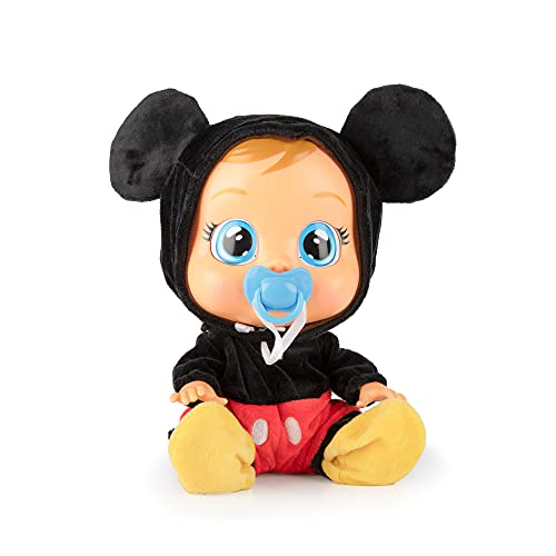 IMC Toys 97858 - Disney Mickey Mouse Lloron Baby, bunt von Cry Babies Magic Tears