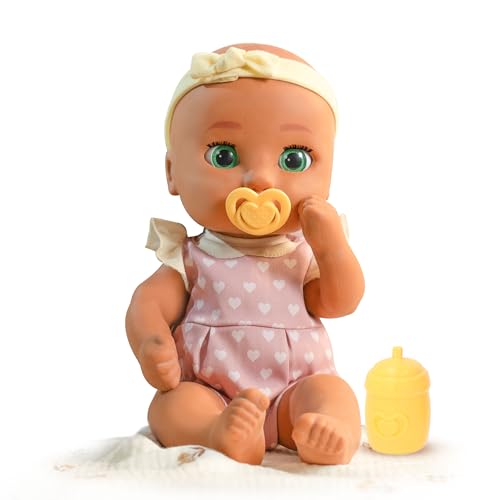 IMC Toys Be Loved Babies Alex 38,1 cm realistische Babypuppe mit offenen und geschlossenen Augen, mit Flasche, Schnuller, Stirnband und Outfit, Rosa, ab 18 Monaten IMC Toys Be Loved Babies Alex 38,1 cm realistische Babypuppe mit offenen und geschlossenen Augen, mit Flasche, Schnuller, Stirnband und Outfit, Rosa, ab 18 Monaten von IMC Toys