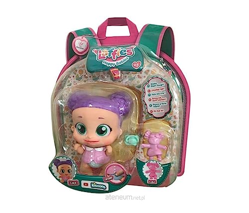 IMC Toys Laffies Lily Interaktive Puppe mit mehr als 100 Reaktionen von Intex