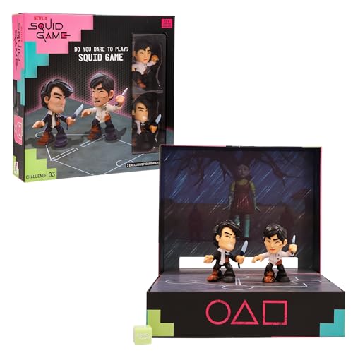 IMC Toys Squid Game Final Challenge, Herausforderungsspiel, aus der Netflix-Serie, Herausforderungen zum Spielen und Ausstellen, inklusive Mini-Set und Figuren, Spiel für Erwachsene ab 17 Jahren IMC Toys Squid Game Final Challenge, Herausforderungsspiel, aus der Netflix-Serie, Herausforderungen zum Spielen und Ausstellen, inklusive Mini-Set und Figuren, Spiel für Erwachsene ab 17 Jahren von IMC Toys