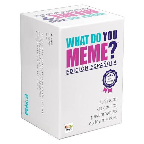 IMC Toys What Do You Meme? Kartenspiel, Rennen und Erstellen Sie die lustigsten Memes, voller Spaß für Partys, für 3 bis 20 Spieler, Erwachsene ab 18 Jahren IMC Toys What Do You Meme? Kartenspiel, Rennen und Erstellen Sie die lustigsten Memes, voller Spaß für Partys, für 3 bis 20 Spieler, Erwachsene ab 18 Jahren von IMC Toys