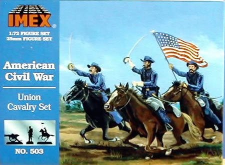 Unionskavallerie – Amerikanischer Bürgerkrieg – 1:72 Kunststoffsoldaten von IMEX von IMEX