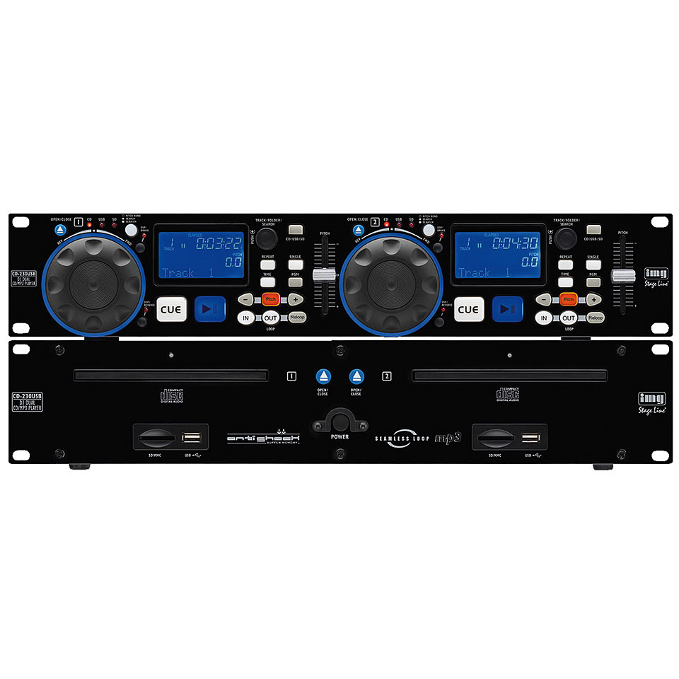 IMG Stageline CD-230USB DJ CD-Player von IMG STAGELINE