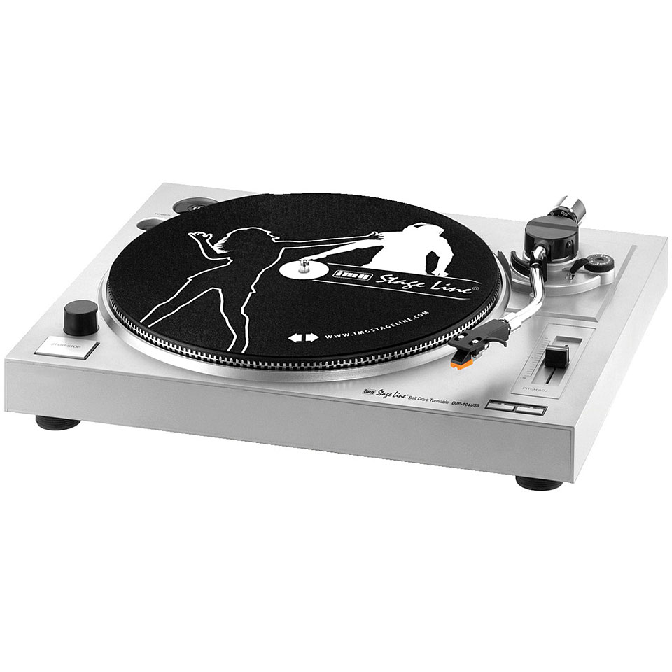 IMG Stageline DJP-104USB Turntable Plattenspieler IMG Stageline DJP-104USB Turntable Plattenspieler von IMG STAGELINE