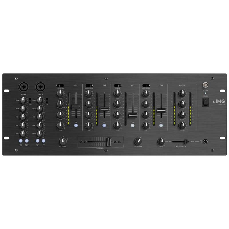 IMG Stageline MPX-44/SW DJ-Mixer von IMG STAGELINE