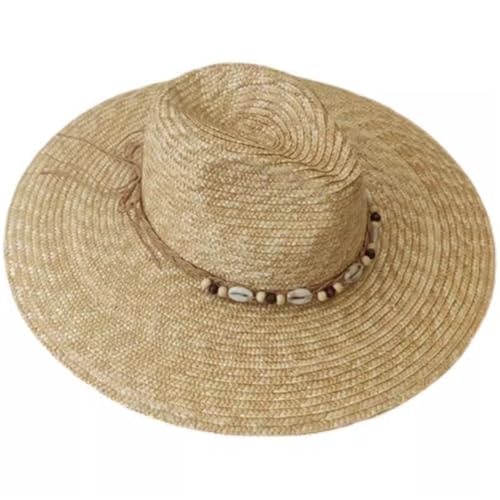 IMGASDCSD Hut. Cowboyhut aus Stroh mit großer Krempe, Sonnenhut for Männer und Frauen, Beige, 56–58 cm IMGASDCSD Hut. Cowboyhut aus Stroh mit großer Krempe, Sonnenhut for Männer und Frauen, Beige, 56–58 cm von IMGASDCSD