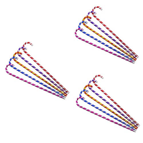 IMIKEYA 1-5 Stück Tanzstöcke Für Bauchtanz Und Jazz-Performance – 60 cm Lange Requisiten in Zufälligen Farben Für Kreative Tanzaufführungen Und Bühnenaccessoires von IMIKEYA