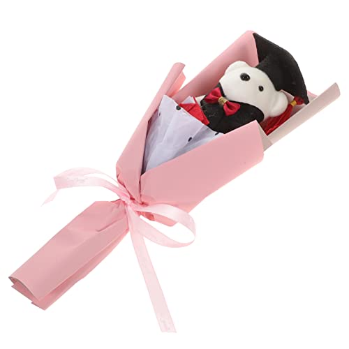 IMIKEYA 1 Bund Bärenstrauß Uni abschluss abschlussgeschenk Plüschbär Hochzeitssträuße Strauß Bär Puppen rosenstrauß Abschluss-Blumenstrauß- Abschluss Tierpuppe Plastik Rosa IMIKEYA 1 Bund Bärenstrauß Uni abschluss abschlussgeschenk Plüschbär Hochzeitssträuße Strauß Bär Puppen rosenstrauß Abschluss-Blumenstrauß- Abschluss Tierpuppe Plastik Rosa von IMIKEYA
