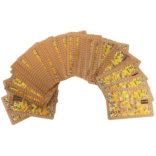 IMIKEYA 1 Packung Spielkarten mit Goldfolie Poker Partykartenspiel Decks unterhaltsame Spielkarte Standard-Spielkarte Brettspiele- Tricks Requisiten PVC Golden IMIKEYA 1 Packung Spielkarten mit Goldfolie Poker Partykartenspiel Decks unterhaltsame Spielkarte Standard-Spielkarte Brettspiele- Tricks Requisiten PVC Golden von IMIKEYA