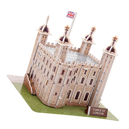 IMIKEYA 1 Satz 3D Tower of London Model Modellbausätze Aus Metall Turm Rätsel Berühmtes Baupuzzle Reiserätsel Baupuzzle Für Erwachsene Puzzle-Kits Turm-Puzzle Papier IMIKEYA 1 Satz 3D Tower of London Model Modellbausätze Aus Metall Turm Rätsel Berühmtes Baupuzzle Reiserätsel Baupuzzle Für Erwachsene Puzzle-Kits Turm-Puzzle Papier von IMIKEYA