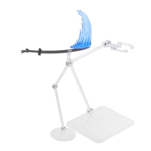 IMIKEYA 1 Satz Actionfiguren-Basis Flight Steht Für Actionfiguren Aktionsfigurhalter Figurenständer Display Actionfigurenständer Blue Plastik von IMIKEYA