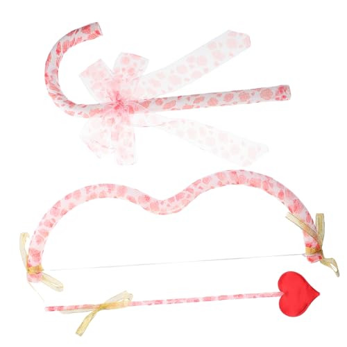 IMIKEYA 1 Satz Amor- - Und Bogen-Set Amor-Accessoires Für Frauen Valentinstag-kostüm, Cosplay-partygeschenk Valentinstag-Halloween-Amor-kostümzubehör Amor-kostümset Bausatz Plastik IMIKEYA 1 Satz Amor- - Und Bogen-Set Amor-Accessoires Für Frauen Valentinstag-kostüm, Cosplay-partygeschenk Valentinstag-Halloween-Amor-kostümzubehör Amor-kostümset Bausatz Plastik von IMIKEYA