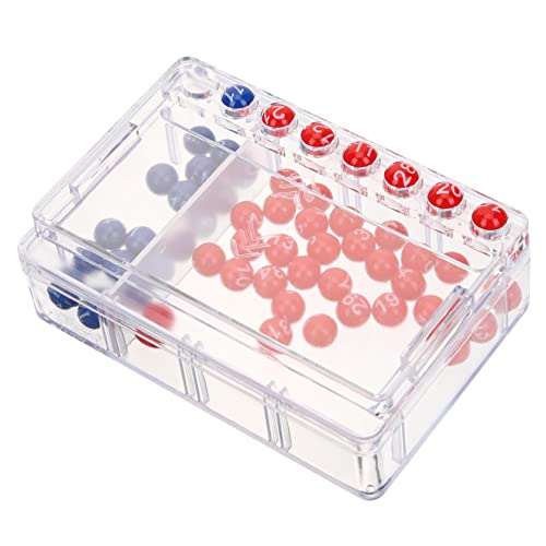 IMIKEYA 1 Satz Analoger Nummernwähler Vierter Tragbarer LKW Ball Mini Elektronischer Ticket Rad Spielautomat Lotteriespielzeug Partyzubehör Dekorativer Nummernwähler Aus Kunststoff von IMIKEYA
