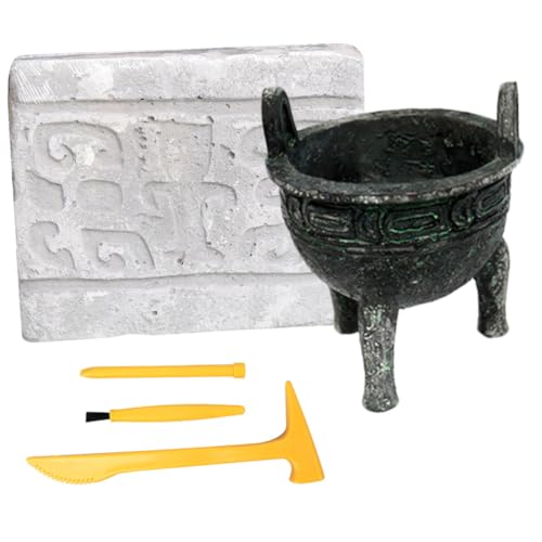 IMIKEYA 1 Satz Archäologisches Grabungsset für Bronze Relikten und Zubehör für Frühe Lernentwicklung für Kindergarten Hause Fördert Feinmotorik und Wissenschaftliches Interesse IMIKEYA 1 Satz Archäologisches Grabungsset für Bronze Relikten und Zubehör für Frühe Lernentwicklung für Kindergarten Hause Fördert Feinmotorik und Wissenschaftliches Interesse von IMIKEYA