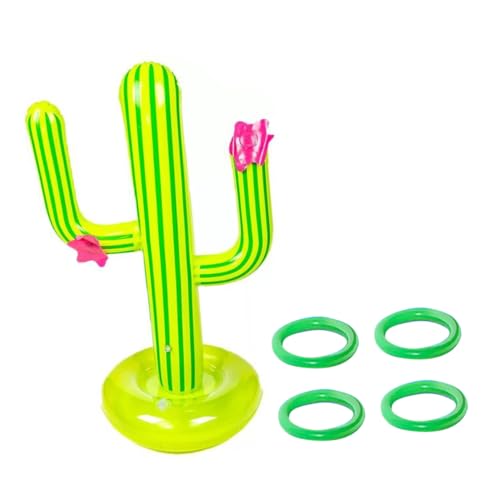 IMIKEYA 1 Satz Aufblasbare Spielzeuge Für Schwimmbecken Wasserspielspielzeug Pool-wurfspiel Schwimmendes Kaktusspielzeug Swimmingpool - Poolring-wurfspielzeug PVC IMIKEYA 1 Satz Aufblasbare Spielzeuge Für Schwimmbecken Wasserspielspielzeug Pool-wurfspiel Schwimmendes Kaktusspielzeug Swimmingpool - Poolring-wurfspielzeug PVC von IMIKEYA