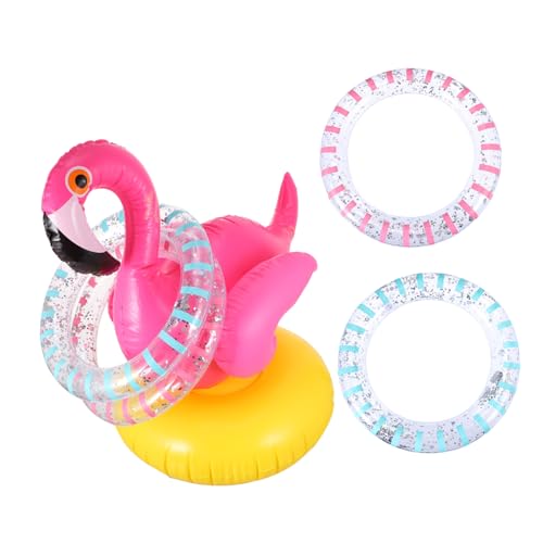 IMIKEYA 1 Satz Aufblasbaren Spielzeugen für Pool Flamingo Wurfspiel für Lustige Aktivitäten für Drinnen und Draußen für Partys und Sommerunterhaltung von IMIKEYA