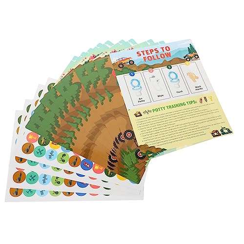 IMIKEYA 1 Satz Aufkleber Für Das Töpfchentraining Toilettentrainingsaufkleber Diagramm Und Aufkleber Aufklebertabelle Für Kleinkinder Töpfchen-trainingsdiagramm Papier IMIKEYA 1 Satz Aufkleber Für Das Töpfchentraining Toilettentrainingsaufkleber Diagramm Und Aufkleber Aufklebertabelle Für Kleinkinder Töpfchen-trainingsdiagramm Papier von IMIKEYA