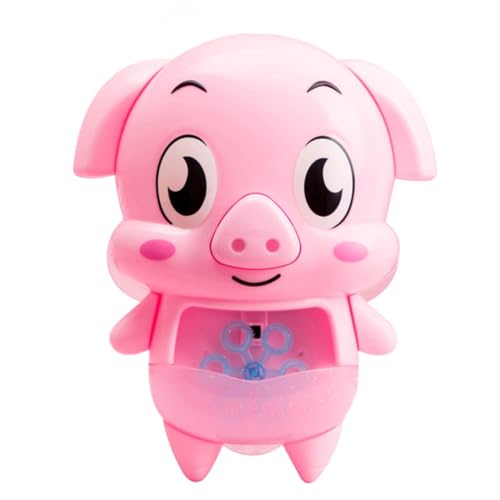 IMIKEYA 1 Satz Badespielzeug Bubble Machine für Blasengebläse für Babybadewannen Seifenblasenmaschine für Babys Schweinchen Seifenblasenmacher Duschspielzeug Plastik Rosa IMIKEYA 1 Satz Badespielzeug Bubble Machine für Blasengebläse für Babybadewannen Seifenblasenmaschine für Babys Schweinchen Seifenblasenmacher Duschspielzeug Plastik Rosa von IMIKEYA