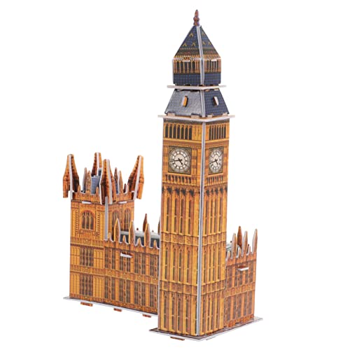 IMIKEYA 1 Satz Big Ben-Modell Kinderpuzzle 3D-Gebäude-Puzzle 3D-Rätsel Baupuzzle für Erwachsene 3D-Puzzle 3D-Puzzles für Erwachsene Puzzle Bauen Papier IMIKEYA 1 Satz Big Ben-Modell Kinderpuzzle 3D-Gebäude-Puzzle 3D-Rätsel Baupuzzle für Erwachsene 3D-Puzzle 3D-Puzzles für Erwachsene Puzzle Bauen Papier von IMIKEYA