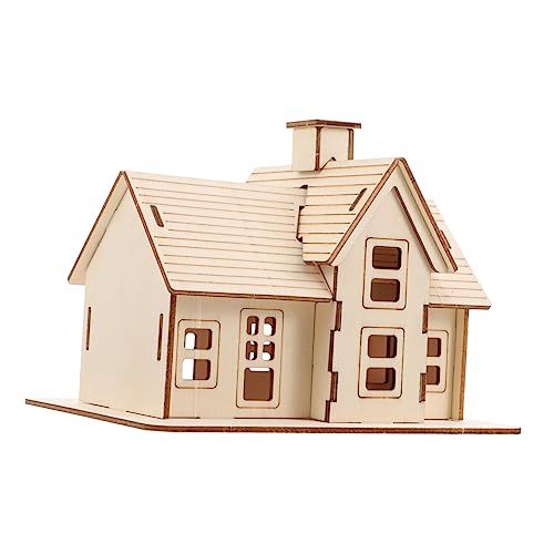 IMIKEYA 1 Satz Blockhausmodell Häuser Miniaturen Gebäude Rätselhaus Baum Holzhaus Dekoration DIY Holzhaus-Puzzle Holzmodellbausätze für Erwachsene Tiny Houses DIY-Villa-Modell IMIKEYA 1 Satz Blockhausmodell Häuser Miniaturen Gebäude Rätselhaus Baum Holzhaus Dekoration DIY Holzhaus-Puzzle Holzmodellbausätze für Erwachsene Tiny Houses DIY-Villa-Modell von IMIKEYA