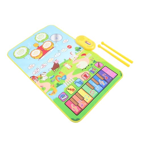 IMIKEYA 1 Satz Bodentastaturmatte spielzeugteppich spielmatte musikteppich klaviermatte Spielmatte für Musikalische Klavierdecke Tastaturmatte für Klavier Polyester von IMIKEYA