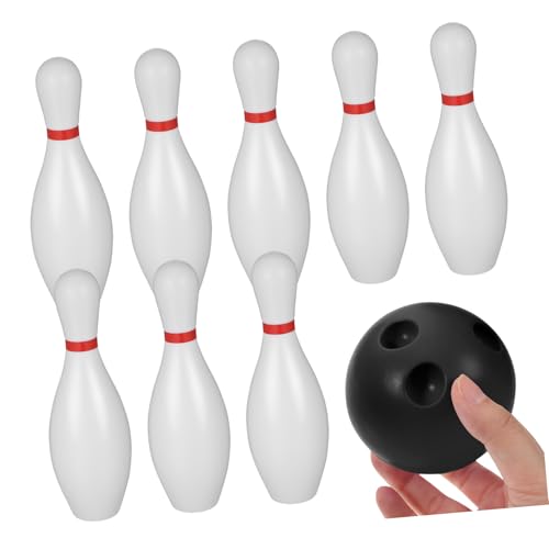 IMIKEYA Bowling-Spielzeug-Set 15 cm Großes Kinderspielset Pädagogisches Sportspielzeug Zum Spielen von IMIKEYA