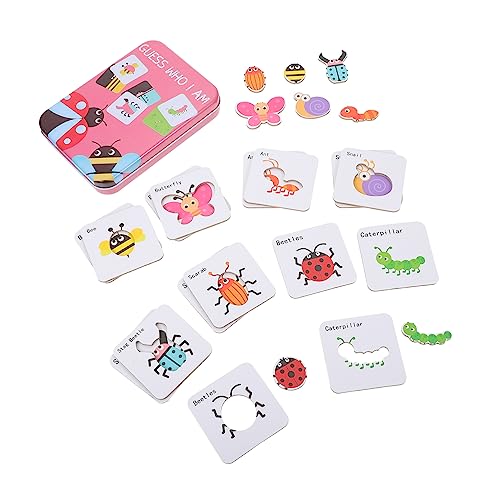 IMIKEYA 1 Satz Brettspiel für intellektuelles Spiel Interaktives für Kindergeschenk Kognitionskarten- Bildungsspielzeug interaktives Spielset Holz IMIKEYA 1 Satz Brettspiel für intellektuelles Spiel Interaktives für Kindergeschenk Kognitionskarten- Bildungsspielzeug interaktives Spielset Holz von IMIKEYA
