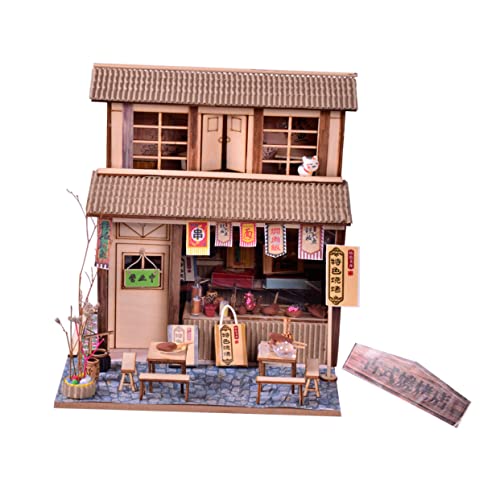 IMIKEYA 1 Satz Chinesisches Retro Miniaturhaus Bastelset für Pädagogisches Kreativität und Geduld für Geburtstage und Feste IMIKEYA 1 Satz Chinesisches Retro Miniaturhaus Bastelset für Pädagogisches Kreativität und Geduld für Geburtstage und Feste von IMIKEYA