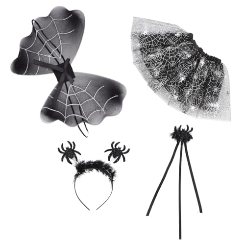 IMIKEYA 1 Satz Cosplay-Stirnband Kostüme Spinne Flügel Halloween-Attacken halloween-dekoration Kinderkostümset Kinderfest Halloween-Kleid Halloween-Rock Halloween-Zauberstäbe Abs Black IMIKEYA 1 Satz Cosplay-Stirnband Kostüme Spinne Flügel Halloween-Attacken halloween-dekoration Kinderkostümset Kinderfest Halloween-Kleid Halloween-Rock Halloween-Zauberstäbe Abs Black von IMIKEYA