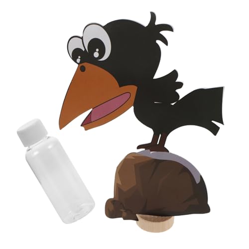 IMIKEYA 1 Satz Crow-trinkwasser-lehrmittel Kleinkindspielzeug Plastik von IMIKEYA