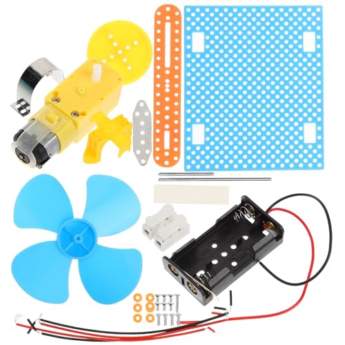 IMIKEYA 1 Satz DIY-Generator Bildungsspielzeug Elektrischer Lüfter Zusammenbauen Bauen Zusammen Wissenschafts-kit Wissenschaftliches Lernspielzeug Plastik von IMIKEYA