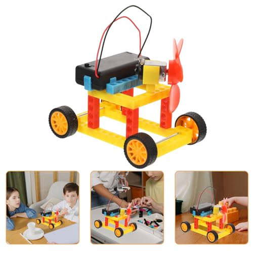 IMIKEYA 1 Satz DIY Windkraft Auto Modell Bausatz Wissenschaftliches Lernspielzeug Kreativität und Hand Augen Koordination für Spannende Experimente und Bildungsspielzeug IMIKEYA 1 Satz DIY Windkraft Auto Modell Bausatz Wissenschaftliches Lernspielzeug Kreativität und Hand Augen Koordination für Spannende Experimente und Bildungsspielzeug von IMIKEYA