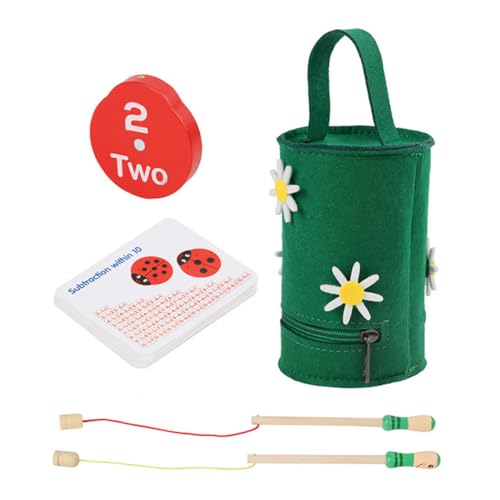 IMIKEYA 1satz Zahlenlernspielzeug Für Junge Mädchen Montessori Montessori-zählspiel Mit Und Angeln Holzspielzeug Kognitiven Entwicklung Und Hand-Augen-koordination IMIKEYA 1satz Zahlenlernspielzeug Für Junge Mädchen Montessori Montessori-zählspiel Mit Und Angeln Holzspielzeug Kognitiven Entwicklung Und Hand-Augen-koordination von IMIKEYA