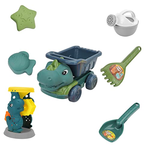 IMIKEYA 1 Satz Dinosaurier ATV Strand Sandspielzeug Sandgrabenspielzeug Kinderspielzeug Sandeimer Dinosaurier Engineering Truck Plastik von IMIKEYA