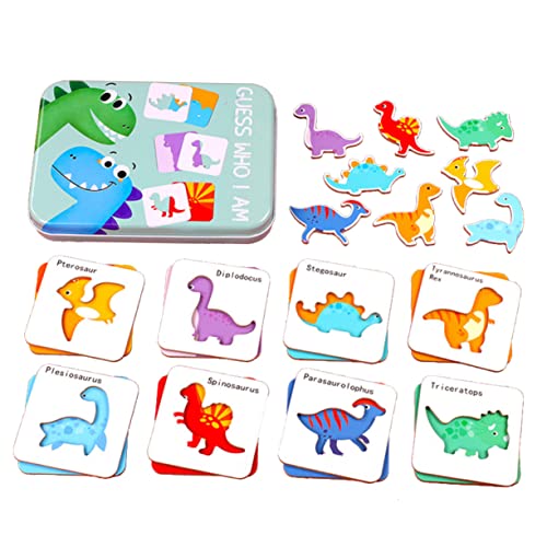 IMIKEYA 1 Satz Dinosaurier-Puzzle Kleinkind Rätsel Pädagogikspielzeug Passendes Puzzle- Bambus IMIKEYA 1 Satz Dinosaurier-Puzzle Kleinkind Rätsel Pädagogikspielzeug Passendes Puzzle- Bambus von IMIKEYA