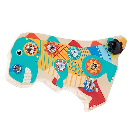 IMIKEYA 1 Satz Dinosaurier -Schraubenspielzeug Werkzeuge für Kinderwerkzeuge abnehmbares Pegboard - für Lernspielzeug für Kleinkinder hölzern IMIKEYA 1 Satz Dinosaurier -Schraubenspielzeug Werkzeuge für Kinderwerkzeuge abnehmbares Pegboard - für Lernspielzeug für Kleinkinder hölzern von IMIKEYA